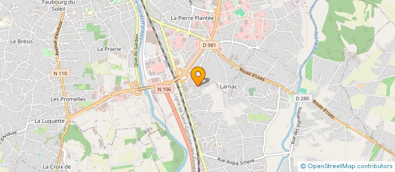 localisation de l'entreprise CANL  SAINT-HILAIRE-DE-BRETHMAS