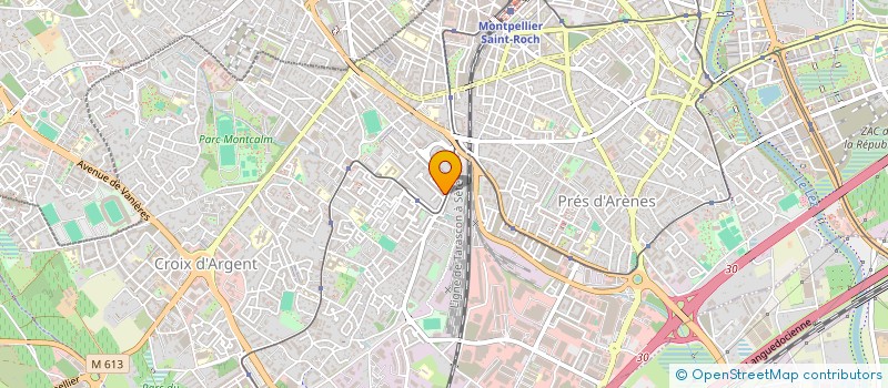 localisation de l'entreprise CANLAR à MONTPELLIER