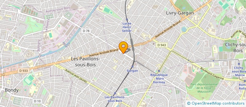 localisation de l'entreprise CANLAR  LES PAVILLONS-SOUS-BOIS