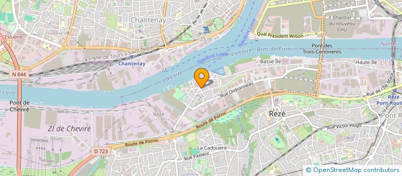 localisation de l'entreprise CANLY  REZE