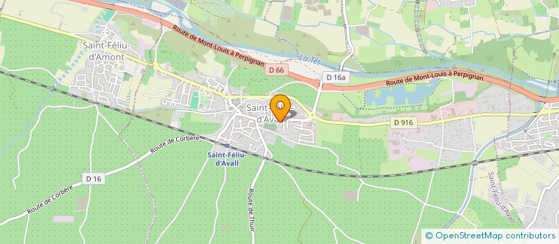 localisation de l'entreprise CANMADI  SAINT-FELIU-D'AVALL