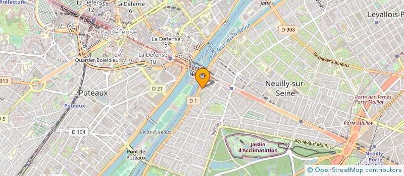 localisation de l'entreprise CANMCD à NEUILLY-SUR-SEINE