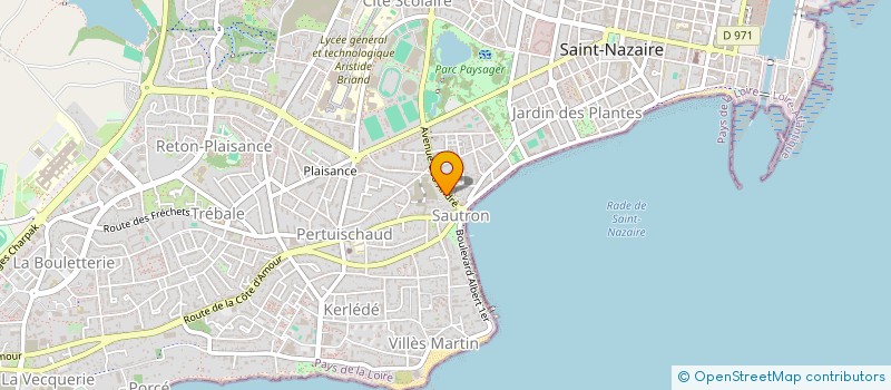 localisation de l'entreprise CANN'ELEC DEVELOPPEMENT à SAINT-NAZAIRE