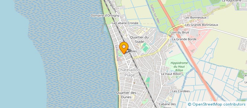 localisation de l'entreprise CANNA LOVA à CHATELAILLON-PLAGE