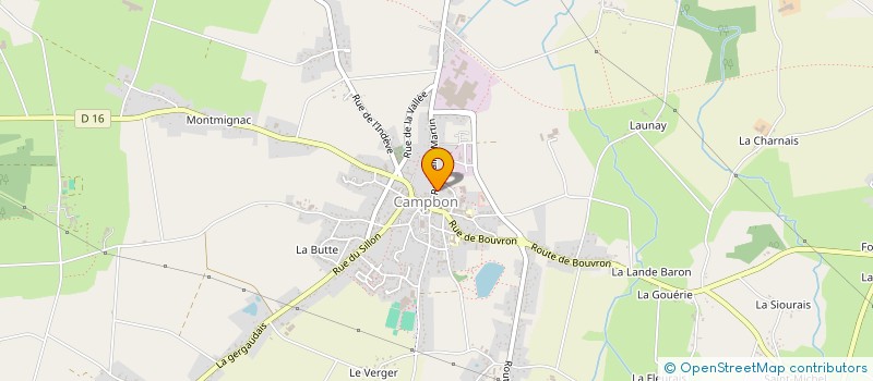 localisation de l'entreprise CANNE ET HERISSON RAMONAGE à CAMPBON