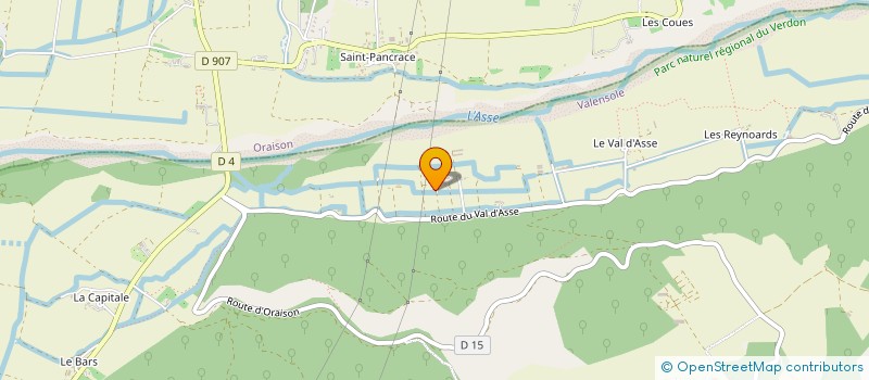 localisation de l'entreprise CANNEBIERE à VALENSOLE