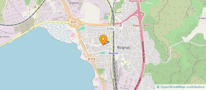 localisation de l'entreprise CANNELLE à ROGNAC