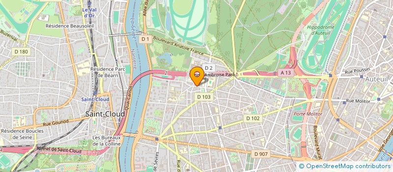localisation de l'entreprise CANNELLE  BOULOGNE-BILLANCOURT
