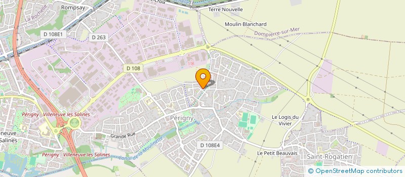 localisation de l'entreprise CANNELLE à PERIGNY