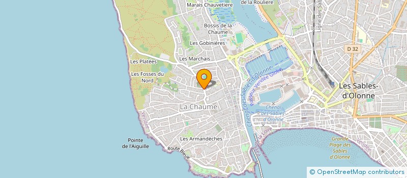 localisation de l'entreprise CANNELLE à LES SABLES D'OLONNE