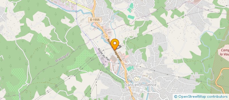 localisation de l'entreprise CANNELLE DIFFUSION à TRANS-EN-PROVENCE