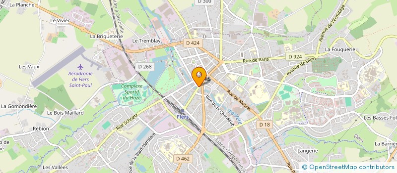localisation de l'entreprise CANNELLE FRIPERIE à FLERS