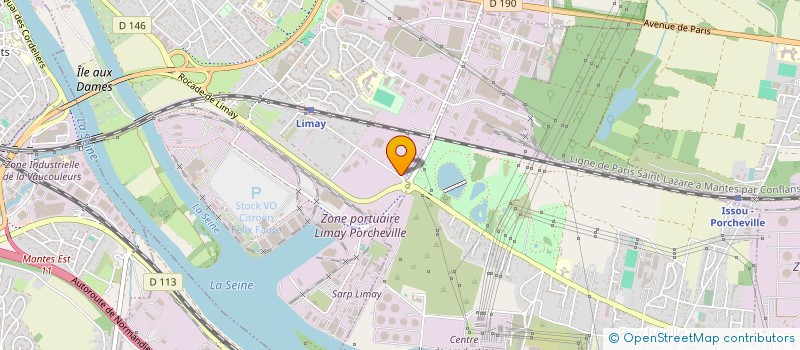 localisation de l'entreprise CANNER TRANSPORT INTERNATIONAL  LIMAY