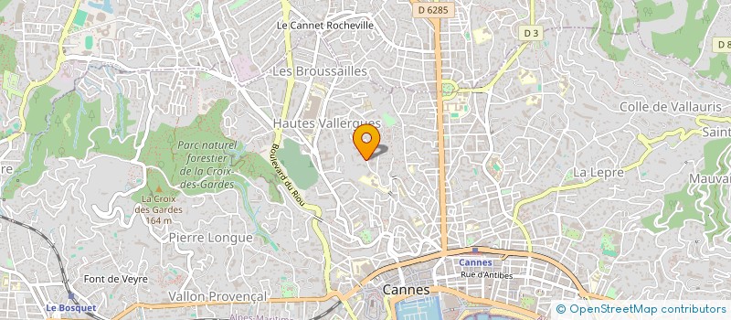 localisation de l'entreprise CANNES 79 à CANNES
