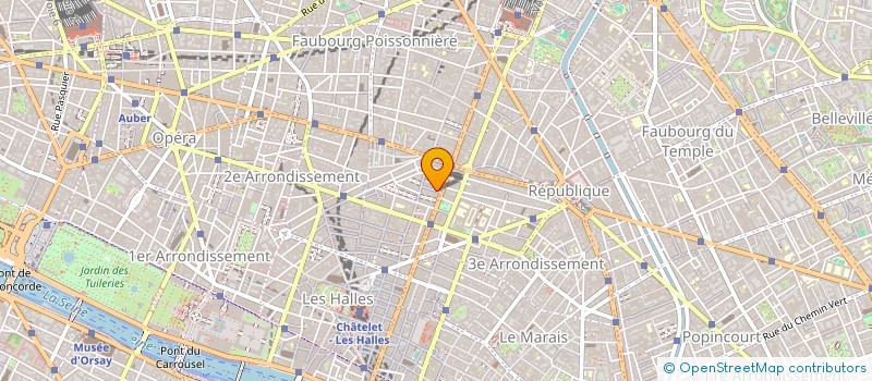 localisation de l'entreprise CANNES  PARIS