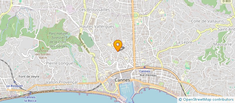localisation de l'entreprise CANNES D RENOVATION à CANNES