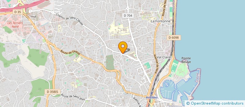 localisation de l'entreprise CANNES EVENT CONSULTING à ANTIBES