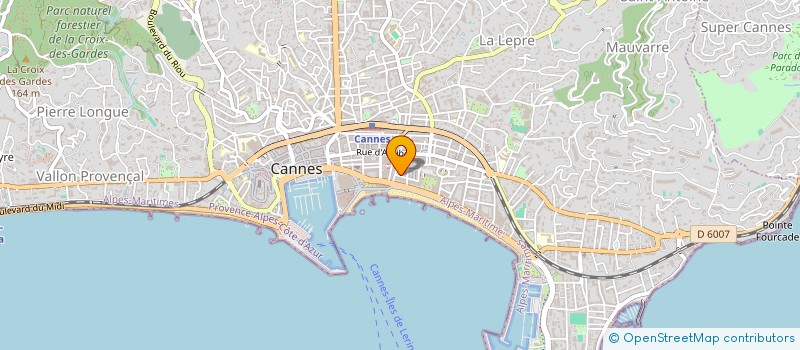 localisation de l'entreprise CANNES FOOD CASH à CANNES