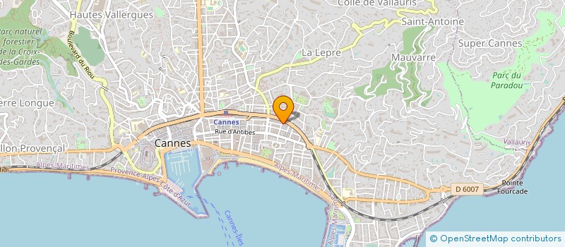 localisation de l'entreprise CANNES GAN EDEN à CANNES