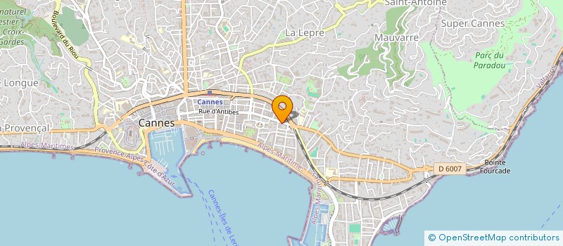 localisation de l'entreprise CANNES RETOUCHES à CANNES