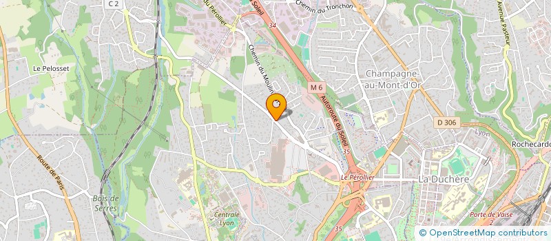 localisation de l'entreprise CANNES26  ECULLY