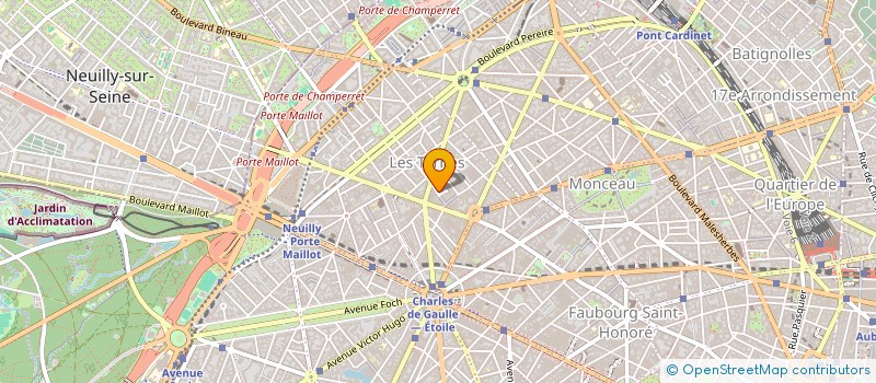 localisation de l'entreprise CANNET MONCEAU  PARIS