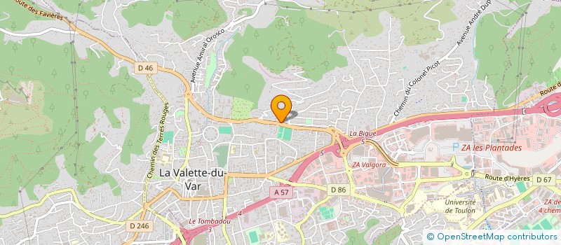 localisation de l'entreprise CANNON GIRLS à LA VALETTE-DU-VAR