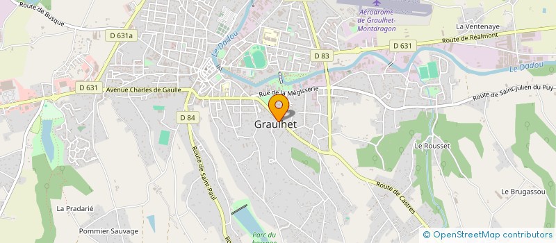 localisation de l'entreprise CANO à GRAULHET