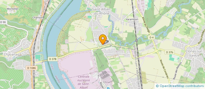 localisation de l'entreprise CANO  SAINT-ALBAN-DU-RHONE