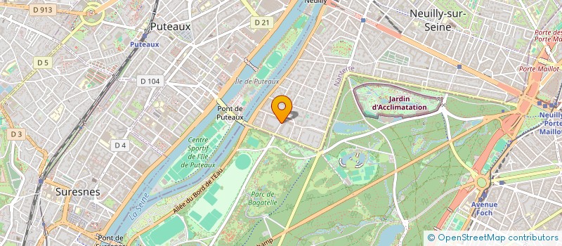 localisation de l'entreprise CANOABO à NEUILLY-SUR-SEINE