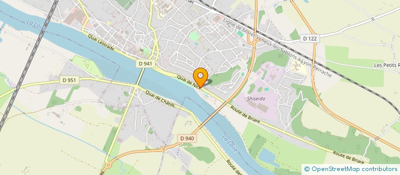 localisation de l'entreprise CANOE KAYAK GIEN à GIEN