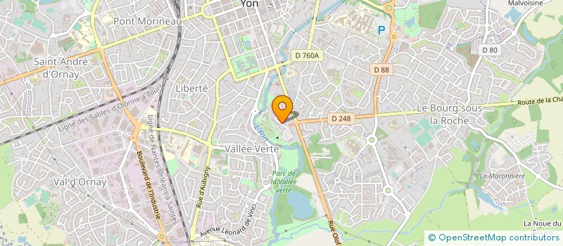 localisation de l'entreprise CANOE KAYAK LA ROCHE SUR YON à ROCHE SUR YON (LA)