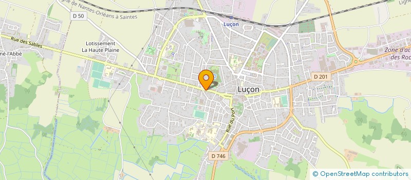 localisation de l'entreprise CANOE KAYAK LUCONNAIS  LUCON