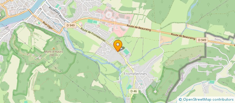 localisation de l'entreprise CANON.CIEZKOWSKA  FROMELENNES