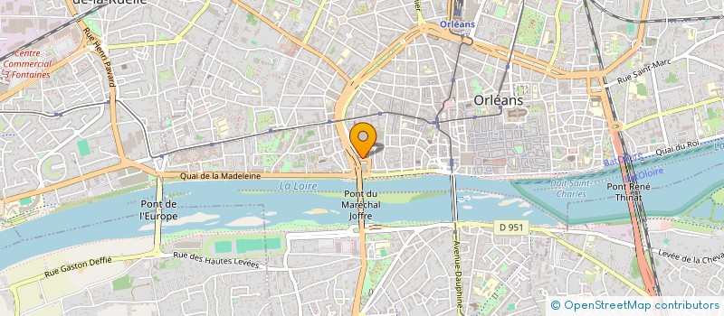 localisation de l'entreprise CANON IMMOBILIER à ORLEANS
