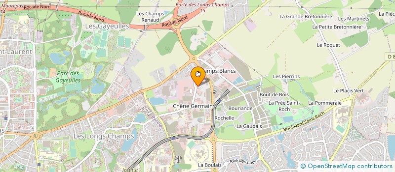 localisation de l'entreprise CANON RESEARCH CENTRE FRANCE  CESSON-SEVIGNE