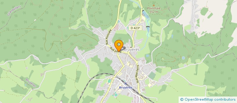 localisation de l'entreprise CANONICA ET CARTIGNIES à BRUYERES
