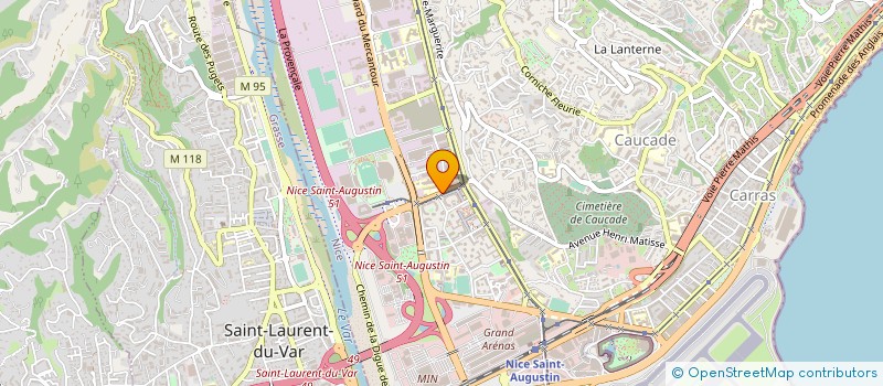 localisation de l'entreprise CANONICA NICE  NICE