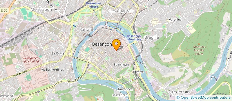 localisation de l'entreprise CANONS & CO à BESANCON