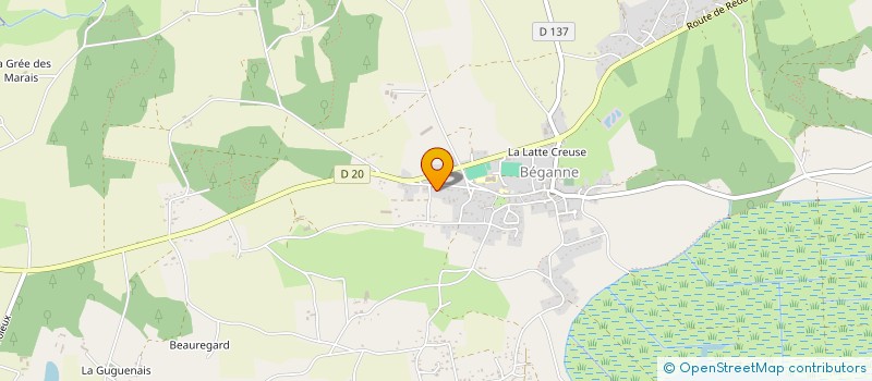 localisation de l'entreprise CANOP'IMMO  BEGANNE