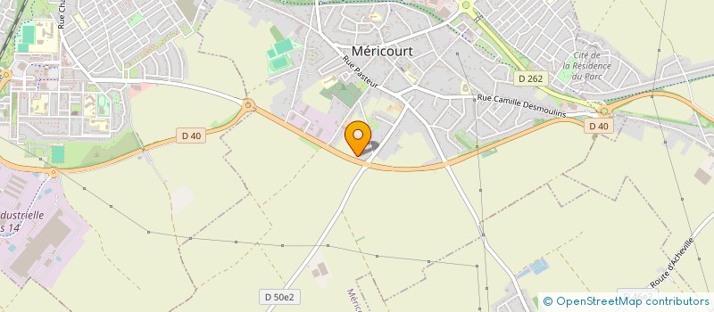 localisation de l'entreprise CANOPA  MERICOURT