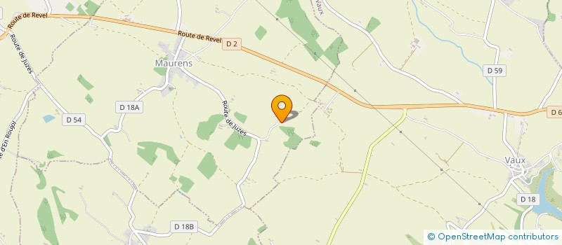 localisation de l'entreprise CANOPE  SAINT-JULIA