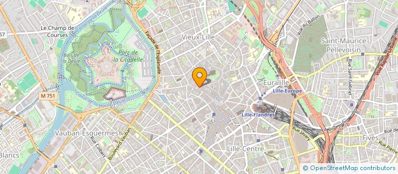 localisation de l'entreprise CANOPEE 011 à LAMBERSART