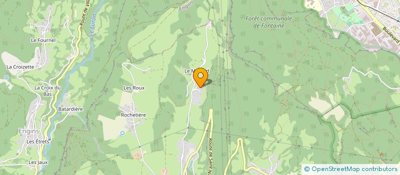 localisation de l'entreprise CANOPEE  SARRIANS