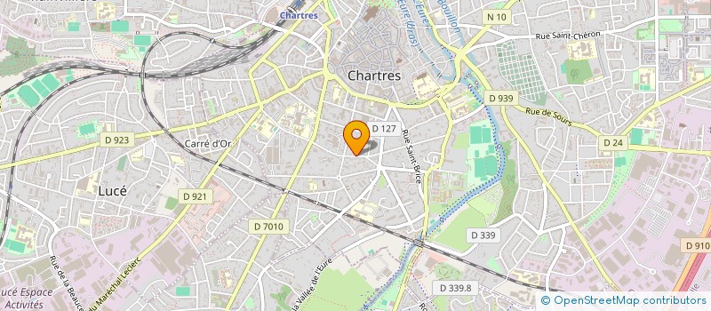 localisation de l'entreprise CANOPEE à CHARTRES
