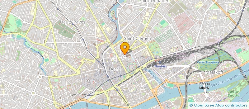 localisation de l'entreprise CANOPEE à NANTES
