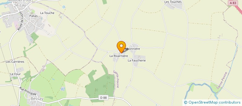 localisation de l'entreprise CANOPEE  SAINTE-PEXINE