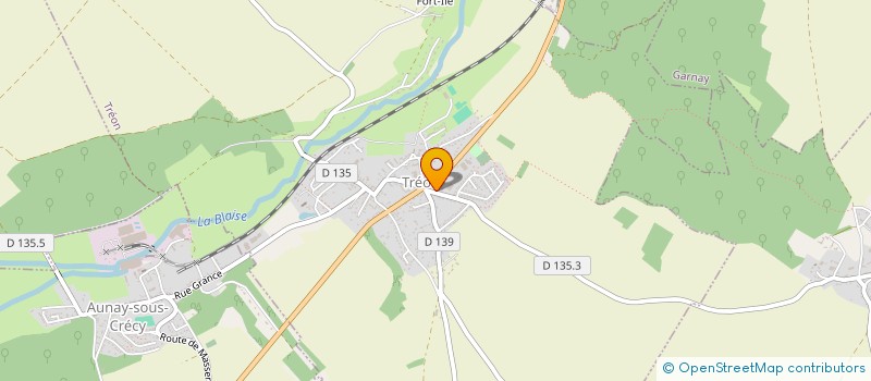 localisation de l'entreprise CANOPEE à TREON