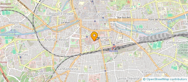 localisation de l'entreprise CANOPEE  RENNES