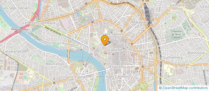 localisation de l'entreprise CANOPEE AVOCATS  TOULOUSE